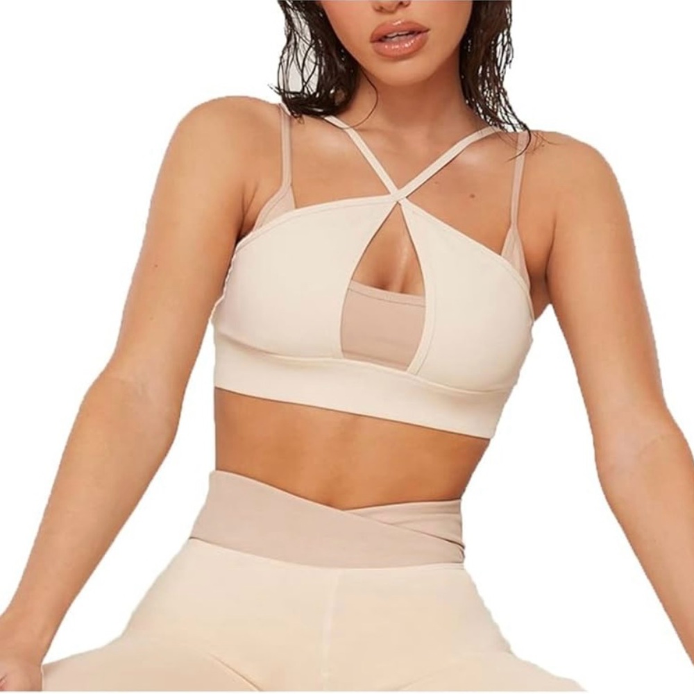 Women's Nude Seamless Yoga Set